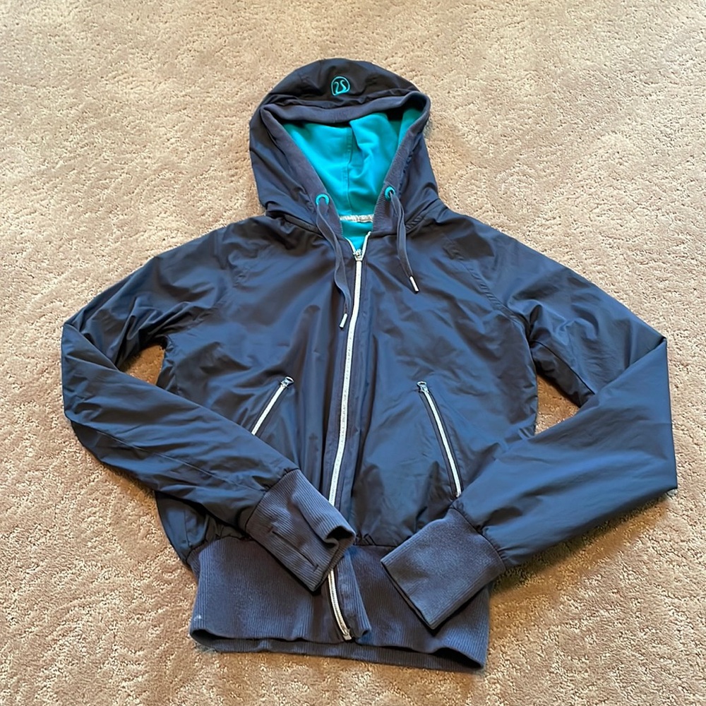 Lululemon reversable full- zip jacket/sweatshirt